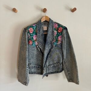 Vintage Jordache Studio Stonewashed Blazer